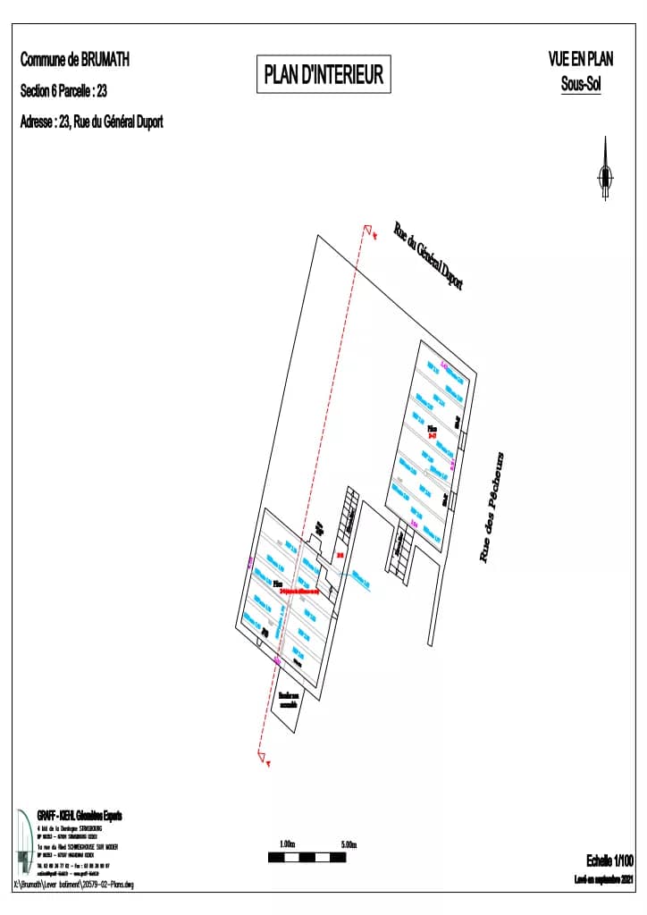 Relevé de bâtiment Géomètres Experts